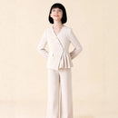 Girls' Spring and Autumn Wide-Leg Pants Two-Piece Set