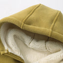 Children's Autumn and Winter Season Thickened Children's Warm Pullover Top Kids Boys Girls Plush Hoodies