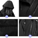 Windbreaker Jacket Men Camping Jacket Coats Casual Waterproof Jackets Coats Male Solid Outerwear