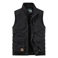 Spring and Autumn Men Casual Vest Solid Loose Multi-pocket Vest Outdoor Mountaineering Tactical Sports Top Men Clothing