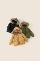Children's Clothing Hooded Thick Down Jacket Boys' Winter Clothing Down Jacket Winter