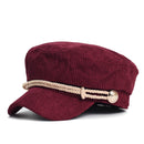 Beret Women Winter Hats For Women Octagonal Caps Female