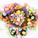 100 Easter Eggs You Can Make Your Own Mottled Foam Eggs and Egg Wreaths To Decorate The Easter Party