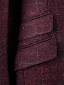 Woolen Wedding Men's Suit Winter Classic Gentleman Fit Slim 3-Pieces Party Tailor-Made Groom Formal