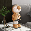 Creative Bubble Boy Statue Living Room Art Sculpture Home Desktop Decoration Nordic Style Decor Art Crafts Gifts