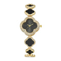Wristwatch Featuring Four-leaf Clover Design Fresh Floral Dial Niche Elegant Women's Watch
