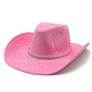 Autumn Denim Men's Top Panama Jazz Hat Bent Edge Large Brim