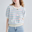 Rainbow Butterfly Street T Shirt Womens Tshirt Summer Streetwear Pullover Tops Casual Women Clothes