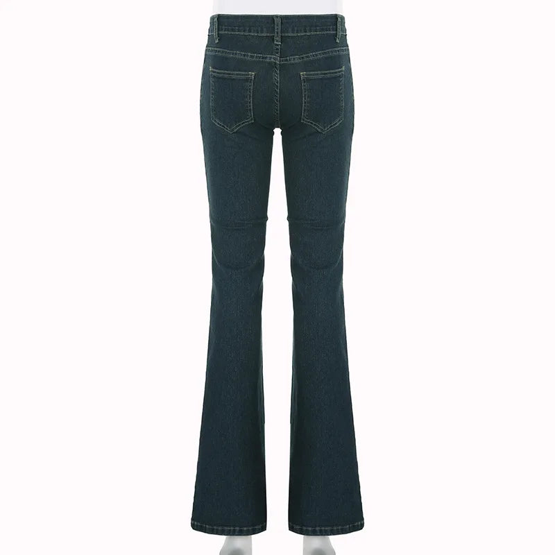 Women Design Slim Long Pants Ladies Denim Pant For Woman Bottoms