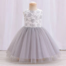Summer Baby Clothes for Girls Toddler Kids Princess Gown Girl Birthday Dress Prints Bridesmaid Party Wedding Dresses