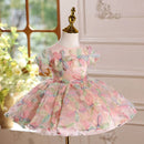 Flower children wedding children's dress girls birthday party evening girls dress