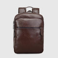 Mens Leather Backpacks Book Backpack Men Business Laptop Bags Travel Bag Daypacks