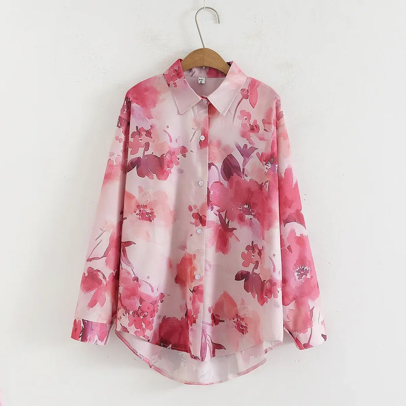 Blouse Casual Summer Tees Streetwear Autumn Shirts for Women Clothes