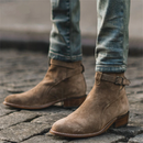 Men Ankle Boots Hand-Sewn Timeless Style Men's Ankle Boots