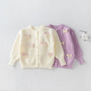 Kids Girls Spring Skirt Set Girls Long sleeved Round Neck Coat Skirt Two Piece Set