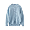 Cashmere Sweater Women Half High Collar Cashmere Thickened Sweater Knit