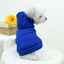 Pet Hoodie Autumn Winter Cute Designer Clothes Small Dog Harness Cat Warm Sweater Puppy Shirt Pug