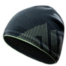 Unisex Winter Warm Soft Wool Cap Sports Knitted Hat Beanie Velvet lining For Running Jogging Cycling Skiing Camping