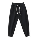 Autumn Thick Knitted Sweatpants Men's Casual Ankle-tied Pants