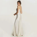 Maxi Dress Silk Luxurious Women Evening Dresses Women Summer Dress