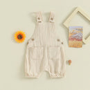 Infant Baby Boys Girls Overalls Rompers Newborn Spring Fall Outfit 0-24M