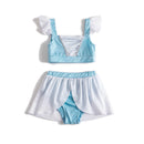 Girls beauty & the beast princess party girls outfit