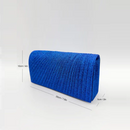Clutch Bag Women Glitter Stripe Box Shape Top Handle Female Evening Purses Handbags
