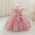 Dress skirt children princess dress lace princess performance dress skirt embroidery dress