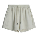 Women Summer Sport Casual Mini Shorts High Waist Striped Wide Leg Shorts Female Trousers Outwear Women Sexy Shorts