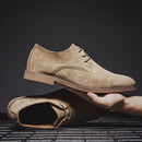 Men Shoes Casual Shoes Male Suede Oxford Wedding Leather Dress Shoes Men Flats