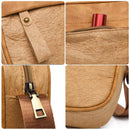 Unisex Vintage Crossbody Bag For Male Environmentally Friendly Materials Handbag Multifunction Single Shoulder