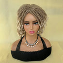 Bob Braided Wig Synthetic Faux Locs Crochet Twist Braiding Wig Dreadlocks Short Wigs For Women