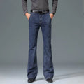 Men's Bootcut Jeans Classic Denim Flared Straight Trousers Flare Pants