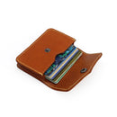 Card Bag Genuine Leather Handmade Credit Card Purses Organizer Coin Pouch Mini Wallets