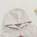 Autumn Infant Baby Boys Girls Sweatshirts Bodysuit Rainbow Hooded Long Sleeve Hoodies Jumpsuits Fall Clothes