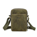 Genuine Leather Men Mini Crossbody Messenger Traveling Casual Small Shoulder Bag Male Handbag