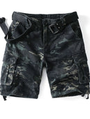 Men Camo Cargo Shorts for Men Casual Outdoor Work Relaxed Fit Shorts