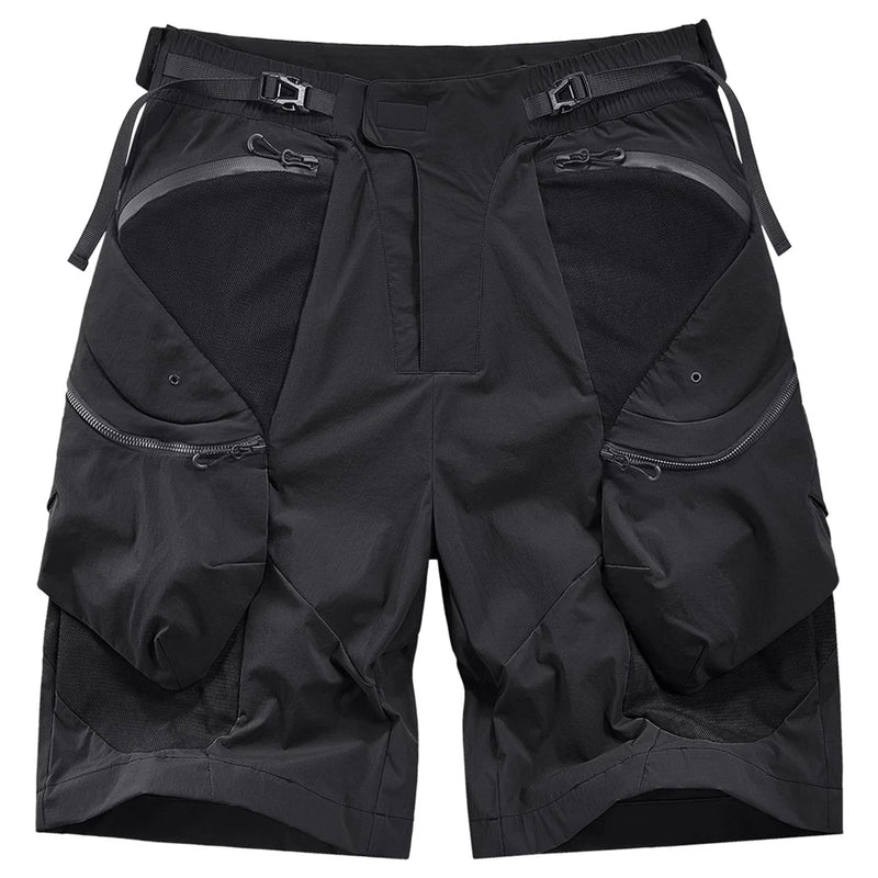 Tactical Cargo Shorts Men Short Large Pockets Outdoor Casual Knee Length Pants Male