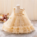 New 0-6-year-old girl children children's clothing baby one-year-old birthday party dresses