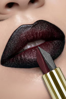 Brown Black Two-tone Lipstick Waterproof Matte Cup Pearlescent Diamond Lip Tint Red Lips Makeup Gifts Cosmetics