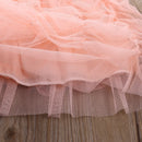 Summer Girl Dress Birthday Party Princess Dress Children Pleated Gown Flower Girl Wedding Tutu Fluffy Dress