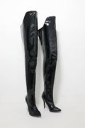 Thick Shaft Boots Women Long Back Pointed Toes Legs