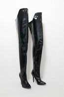 Thick Shaft Boots Women Long Back Pointed Toes Legs