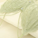 Lace Bra Women Comic Chest Light Thin Wire Free Simple Underwear Spring