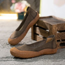 Women Flat Shoes Genuine Leather Casuals Female Shoes Retro Loafers For Women