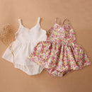 Summer Baby Girl Birthday Party Dress Lace Floral Cotton Infant Baby Girl Clothes