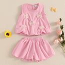 Summer Cute Baby Girl Shorts Outfits Princess Bows Sleeveless Tank Tops Toddler Clothes Set