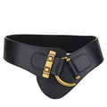 Women's Belt  and Versatile Elastic Waist Cincher Pairs with Coats Dresses