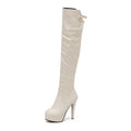 Women's Over-the-Knee Thigh-High Boots Elegant Tall Boots for Parties and Night Out