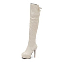 Women's Over-the-Knee Thigh-High Boots Elegant Tall Boots for Parties and Night Out